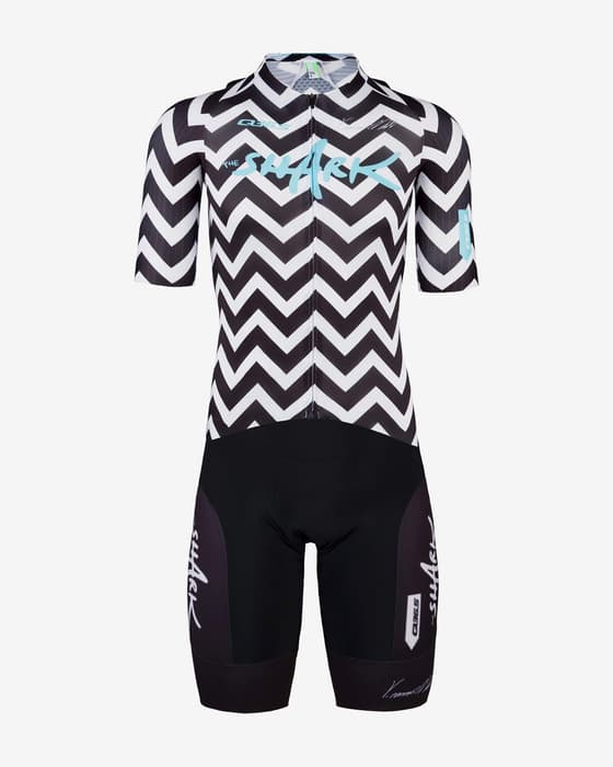 Equipación Q36.5 Nibali Shark negro blanco