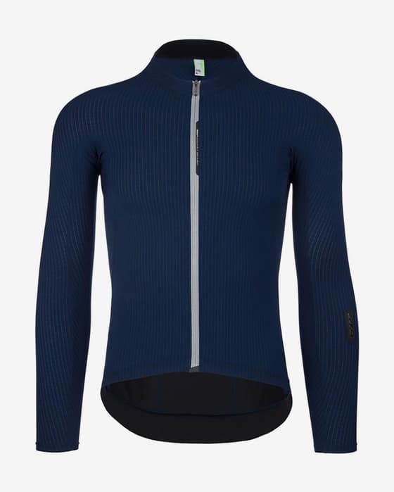 Maillot Q36.5 Dottore Pro manche longue bleu profond
