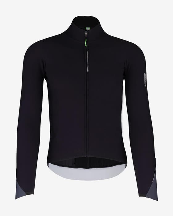 Maillot Q36.5 Dottore Woolf manche longue noir absolu