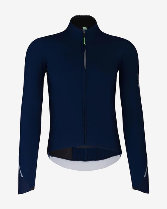 Maillot Q36.5 Dottore Woolf manche longue noir pur