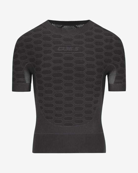 Camiseta interior Q36.5 2 Short manga corta negro absoluto