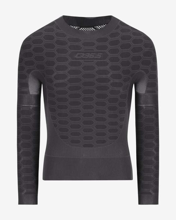 Camiseta interior Q36.5 Base Layer 3 manga larga gris oscuro