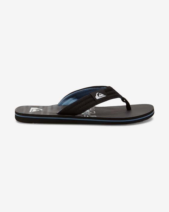 Chanclas Quiksilver Molokai Layback II gris negro