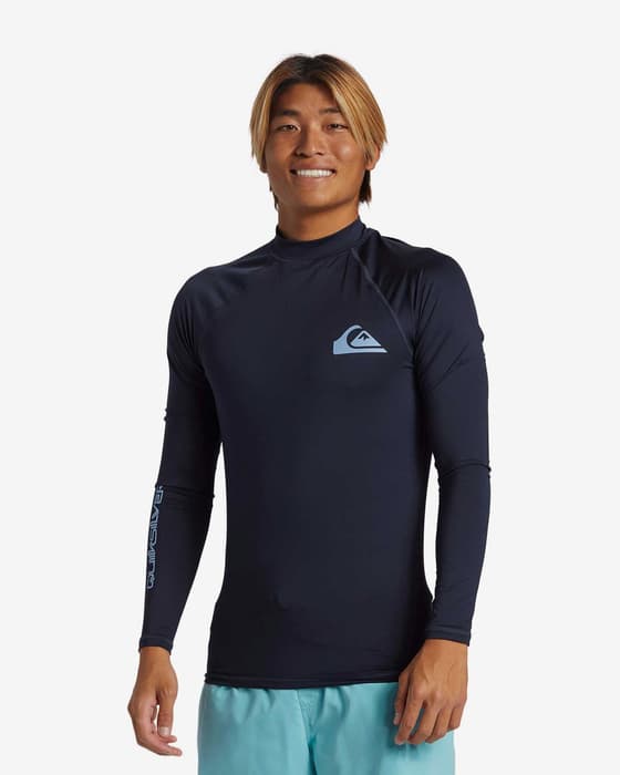 Quiksilver Everyday langærmet T-shirt marineblå