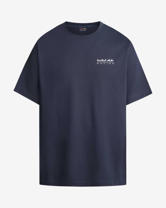 Camiseta Red Bull Racing x Pepe Jeans Pit Stop Crew manga corta azul marino