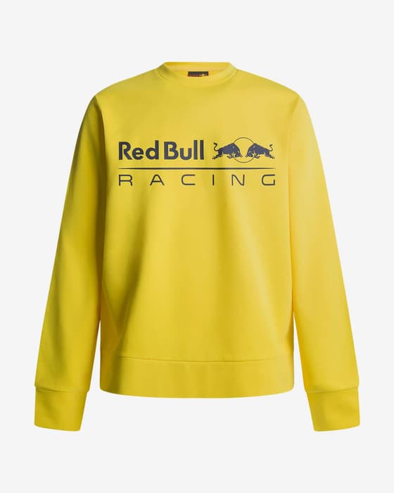 Sudadera Red Bull Racing x Pepe Jeans Team Logo Crew amarillo gris