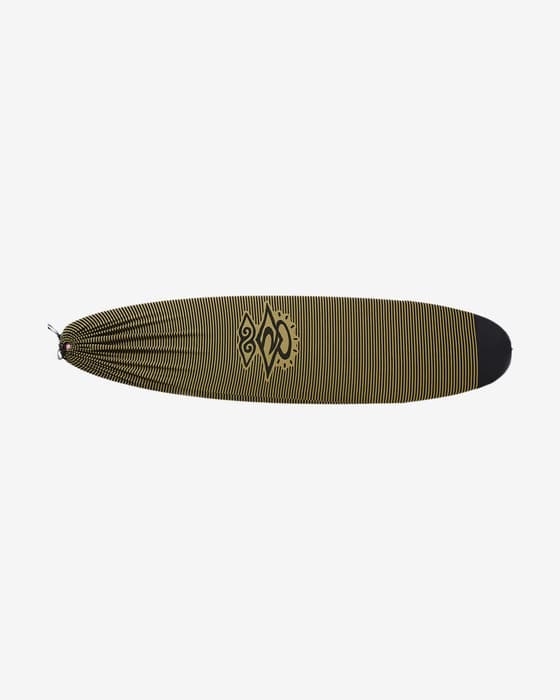 Housse pour planche Rip Curl Stretch Sock Funboard Medium vert noir.