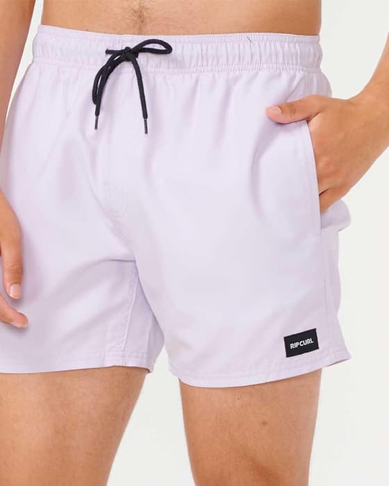 Maillot de bain Rip Curl Offset Volley rose clair