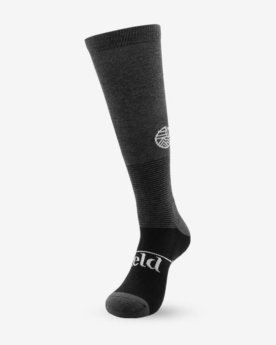 Calcetines Reld Carbon Sello negro gris
