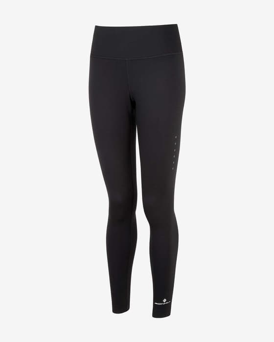 Malla larga Ronhill Core Tight negro puro mujer