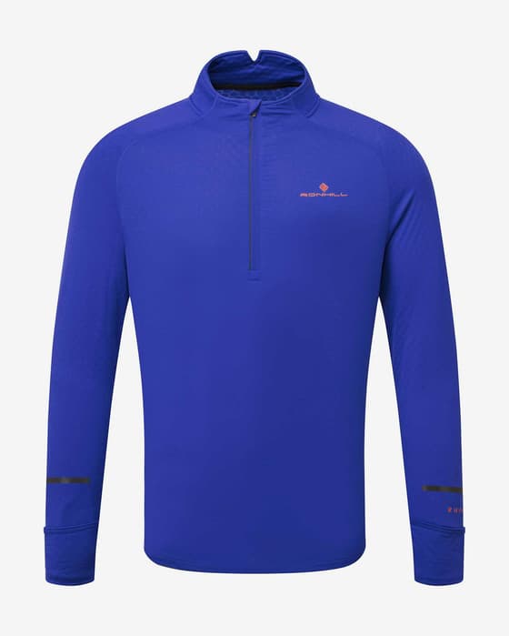 Sudadera Ronhill Tech Prism Half Zip azul