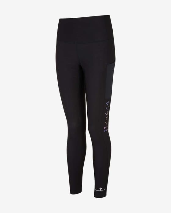 Malla larga Ronhill Tech Winter negro mujer