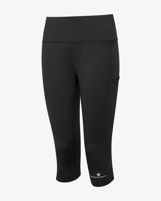 Malla pirata Ronhill Tech Capri negro absoluto mujer