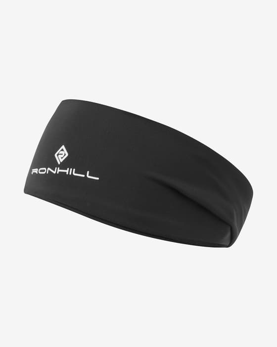 Cinta para la cabeza Ronhill Reversible negro absoluto