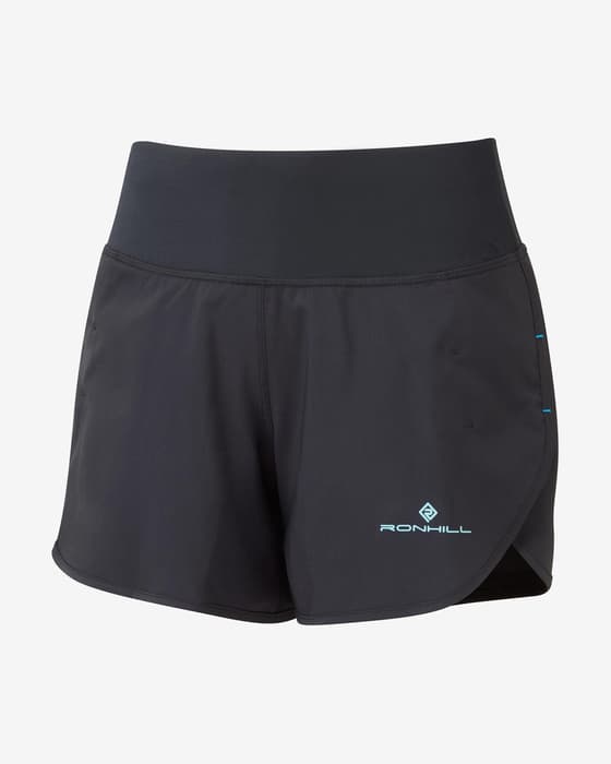 Pantalón corto Ronhill Tech 4.5 negro brillante mujer