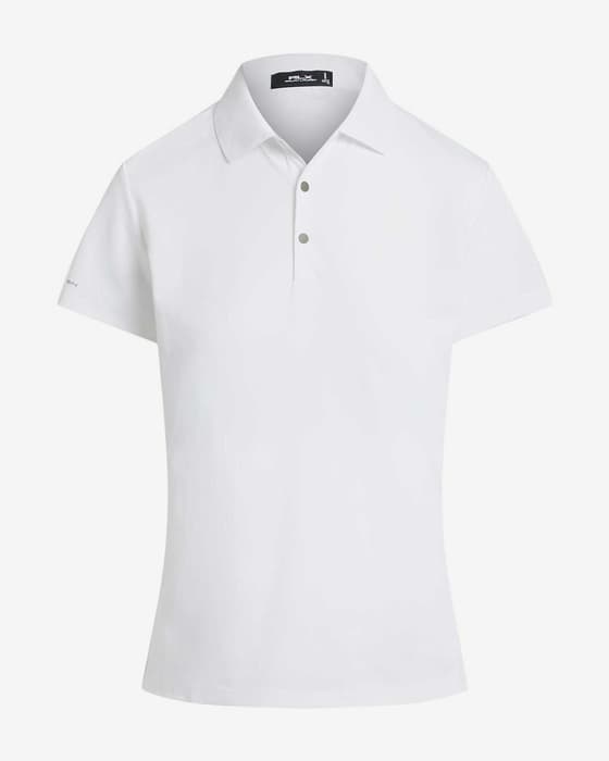 Polo Ralph Lauren Air Tech Pique manga corta blanco mujer