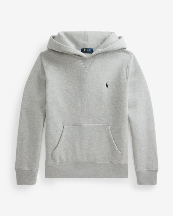 Ralph Lauren Grey Fleece Hoodie