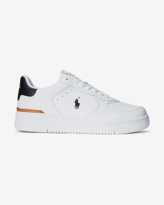 Zapatillas Ralph Lauren Masters Court blanco negro