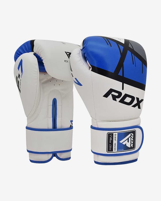 Guantes RDX Boxing BGR-F7 blanco azul negro