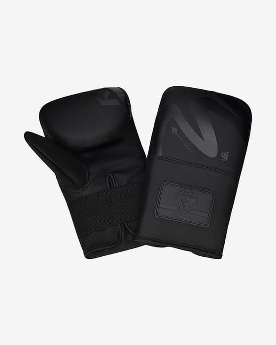 Guantes RDX Boxing Bag Mitts F15 negro puro