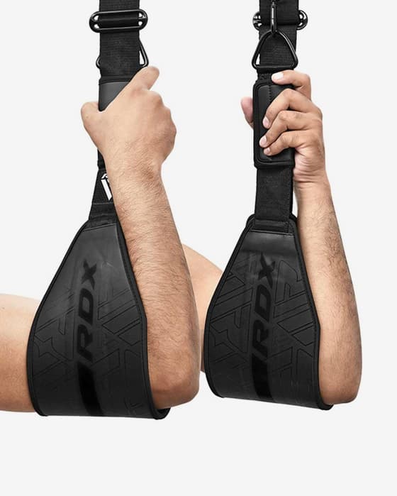 Correas de entrenamiento RDX Gym ABS Strap negro puro