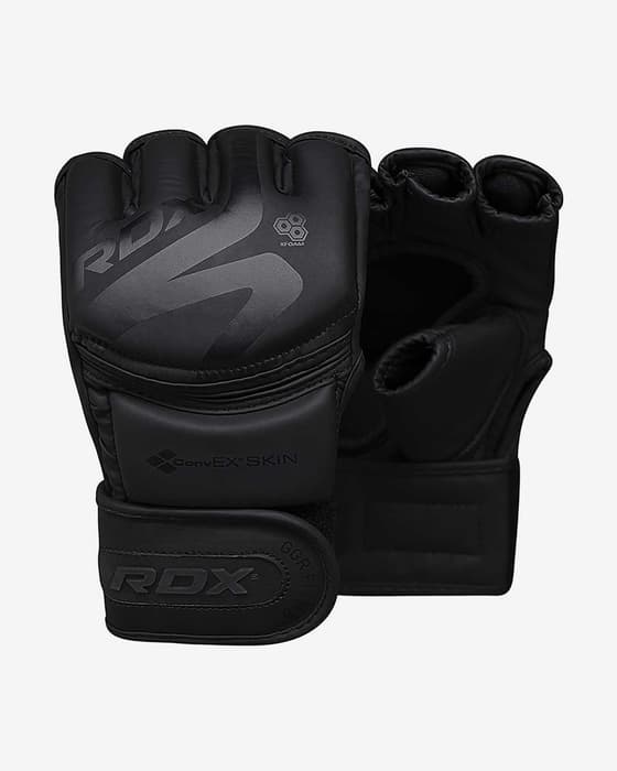 Guantes RDX Grappling F15 negro puro