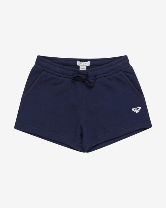 Shorts Roxy Surf Feeling navy blue for girls.