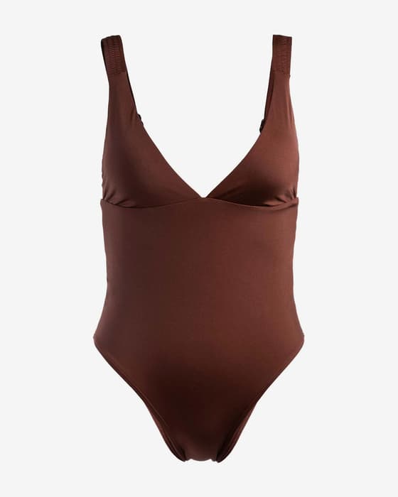 Bañador Roxy Silky Island One Piece marrón mujer