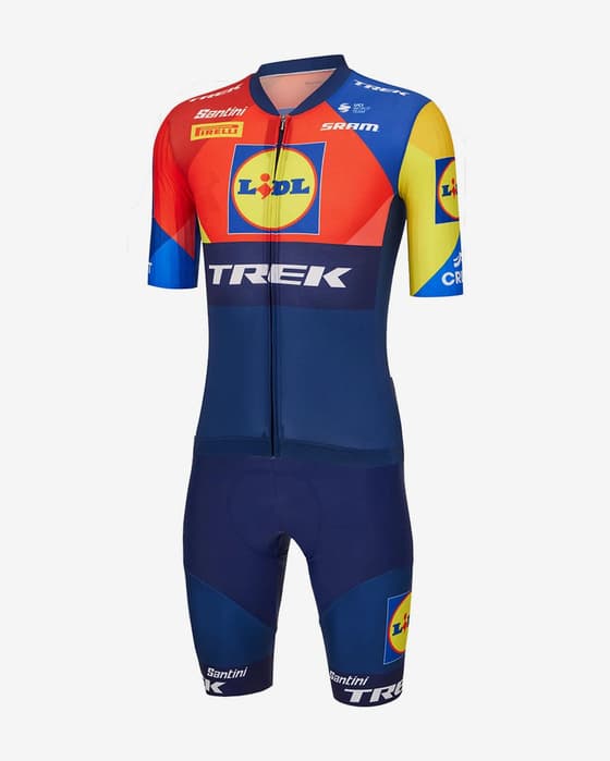 Combinaison intégrale Lidl-Trek 2025 Team Aero multicolore
