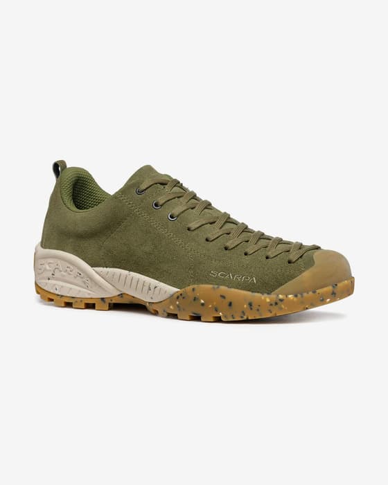 Scarpa Mojito Planet-Suede Sneaker khaki/weiß/beige