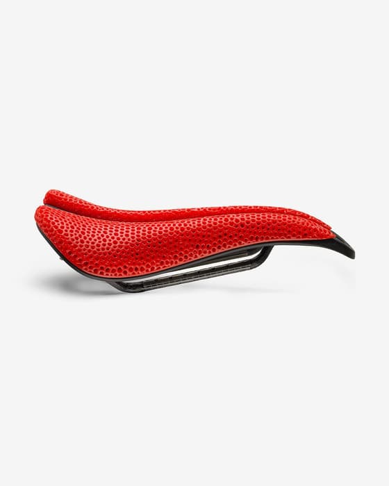 Selle SMP Evo 3D Carbon Sattel 140 mm rot