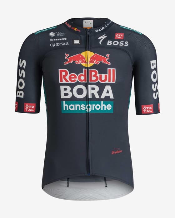 Maillot RedBull-BORA-hansgrohe Boh BF Tour de Francia 2024 manga corta azul