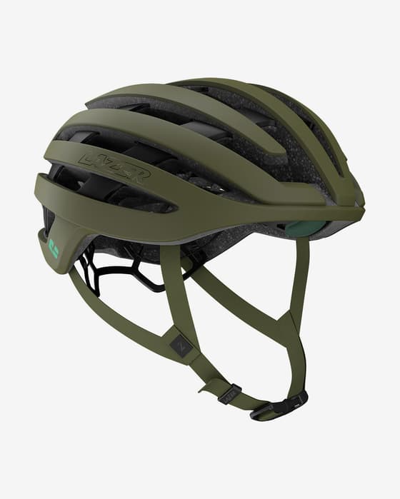 Casco Lazer Z1 verde oscuro negro