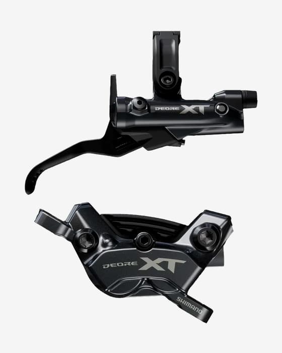 Hamulec tarczowy hydrauliczny tylny prawy Shimano Deore XT M8200 4 tłoki