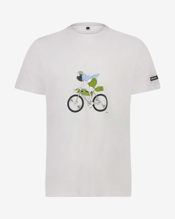 Camiseta Shimano Sentiero manga corta blanco puro