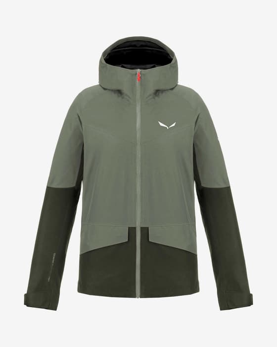 Salewa Puez GORE-TEX jacket dark green Women
