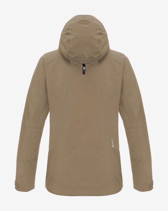 Salewa Puez GORE-TEX jacket with hood light brown Women