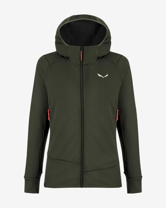 Salewa Puez Polarlite jacket dark green Women