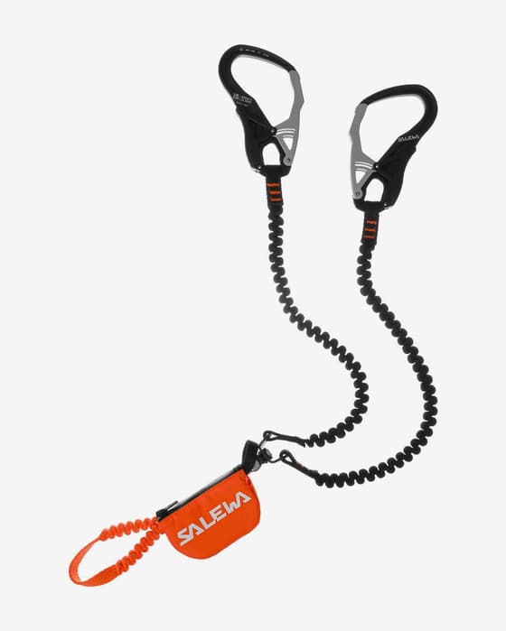 Set disipador vía ferrata Salewa Ergo Tex naranja