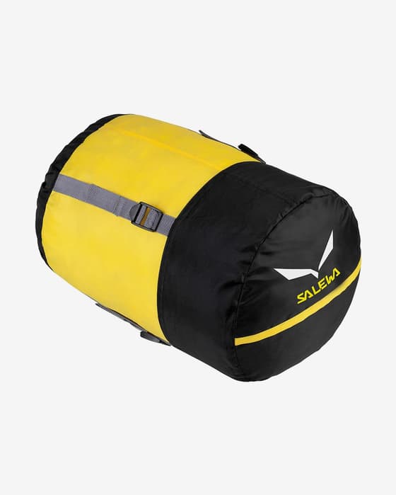Funda saco dormir Salewa Compression Stuffsack L 40x28 amarillo