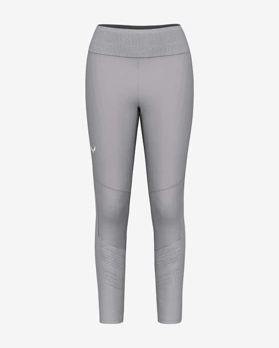 Collant long Salewa Pedroc Dry Resp Hybrid gris clair femme