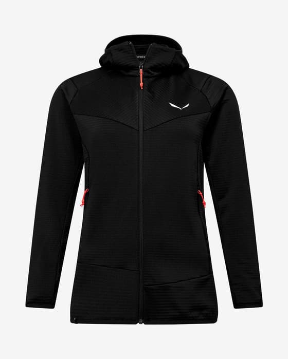 Salewa Puez Altavia Polarlite Hooded Jacket Black Women