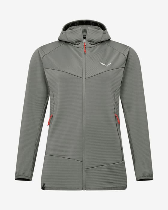 Salewa Puez Altavia Polarlite Hooded Jacket Grey Women