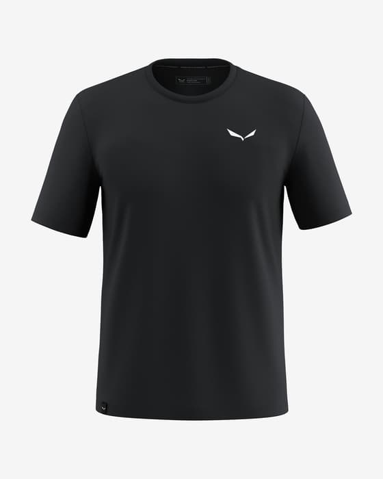 Camiseta Salewa Eagle Vocab manga corta negro intenso