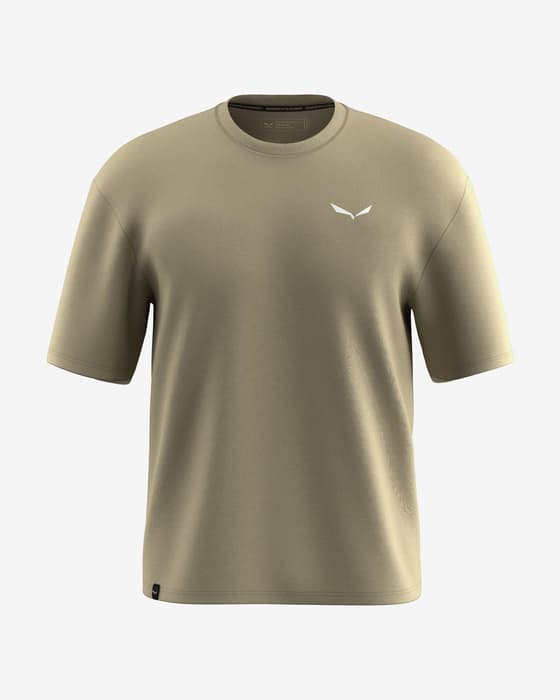 Camiseta Salewa Eagle Glacier manga corta verde militar