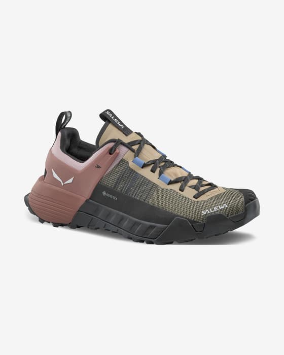 Salewa Wildfire NXT GORE-TEX shoes grey beige terracotta Women