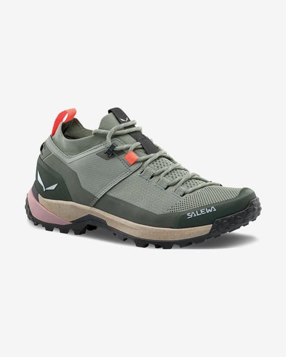 Zapatillas Salewa Puez 2 Knit Powertex verde turquesa mujer
