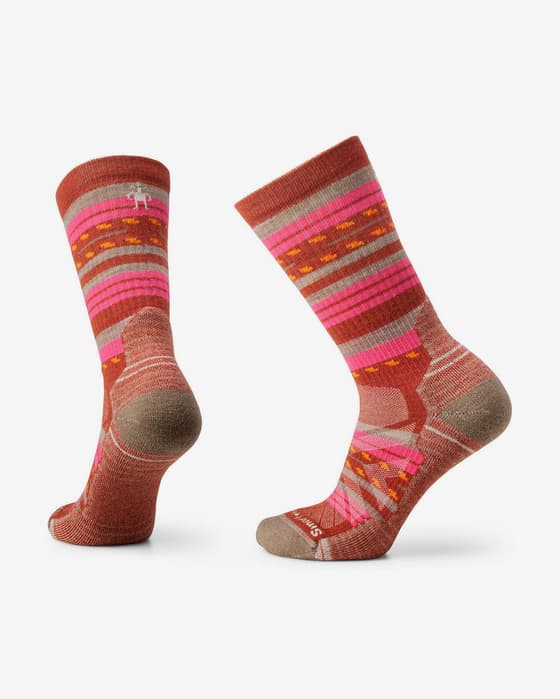 Smartwool Hike Light Margarita Socken rot beige rosa Damen