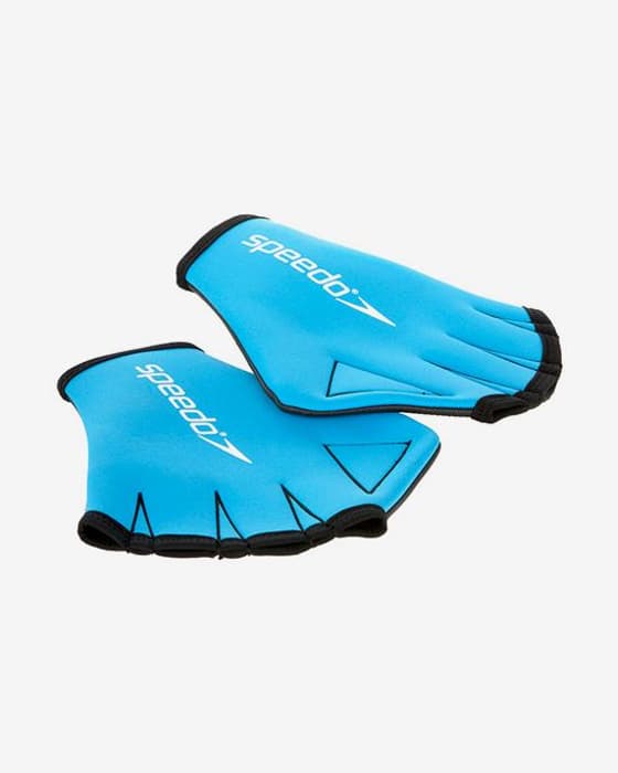 Guantes de natación Speedo Aqua Glove azul