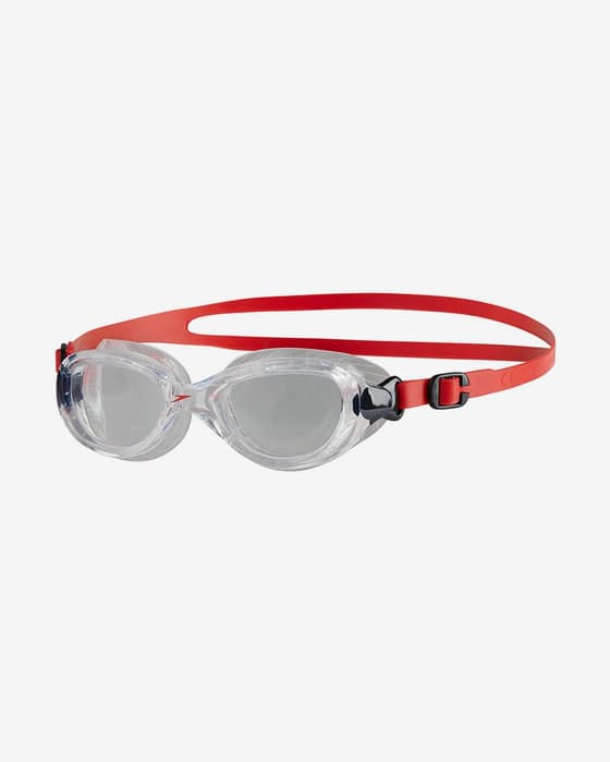 Óculos de natação Speedo Futura Classic Junior vermelho transparente